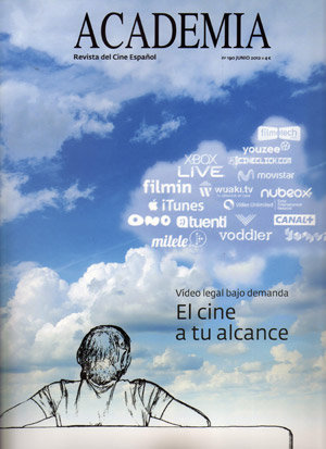 Academia n�190, junio 2012. V�deo legal bajo demanda: El cine a tu alcance